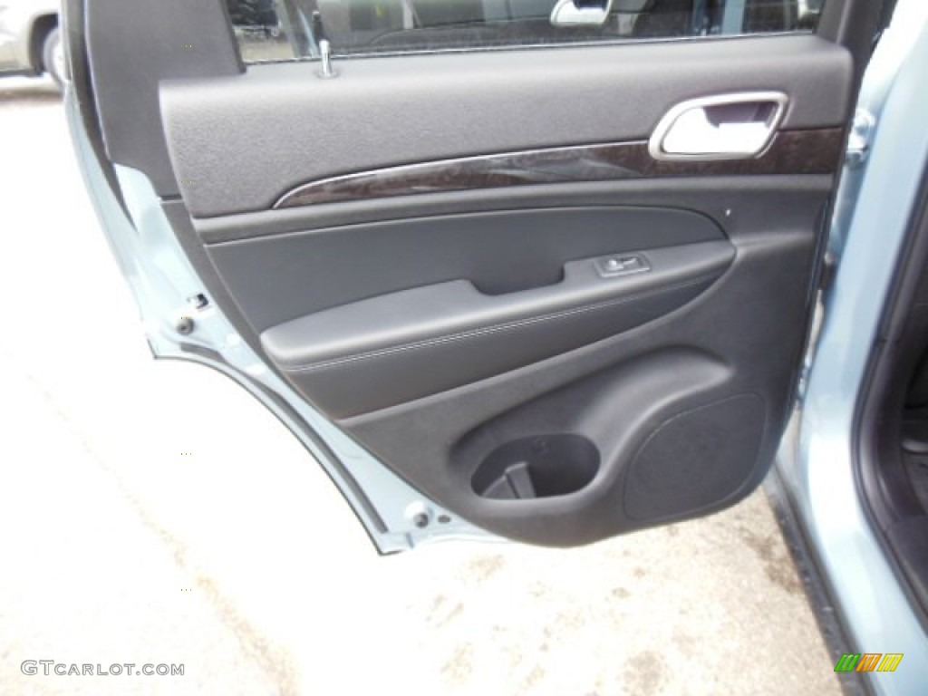 2013 Grand Cherokee Laredo 4x4 - Winter Chill Pearl / Black photo #14