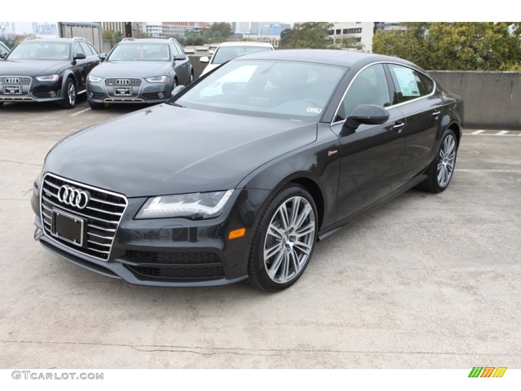 Oolong Gray Metallic 2013 Audi A7 3.0T quattro Prestige Exterior Photo #74024868