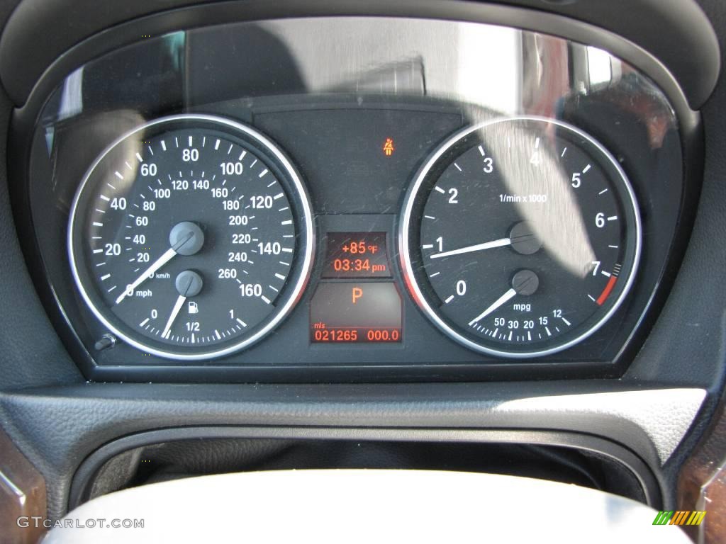 2007 3 Series 328i Sedan - Monaco Blue Metallic / Grey photo #30