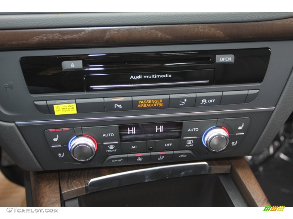 2013 Audi A7 3.0T quattro Prestige Controls Photo #74025174