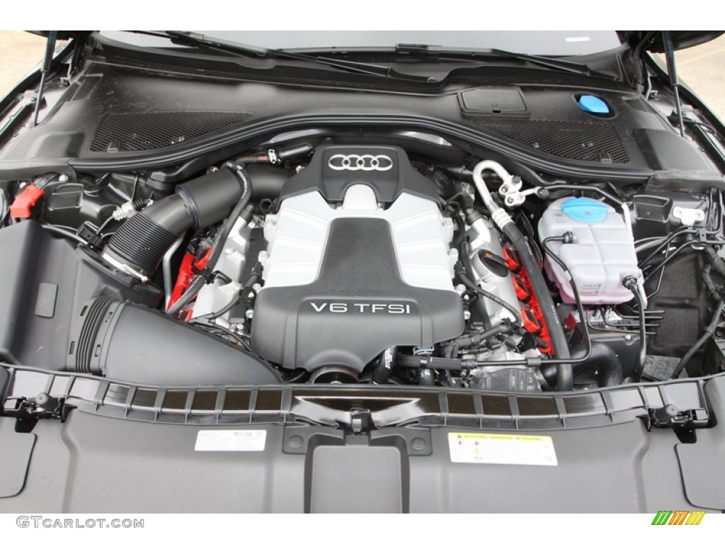 2013 Audi A7 3.0T quattro Prestige 3.0 Liter TSFI Supercharged DOHC 24-Valve VVT V6 Engine Photo #74025349