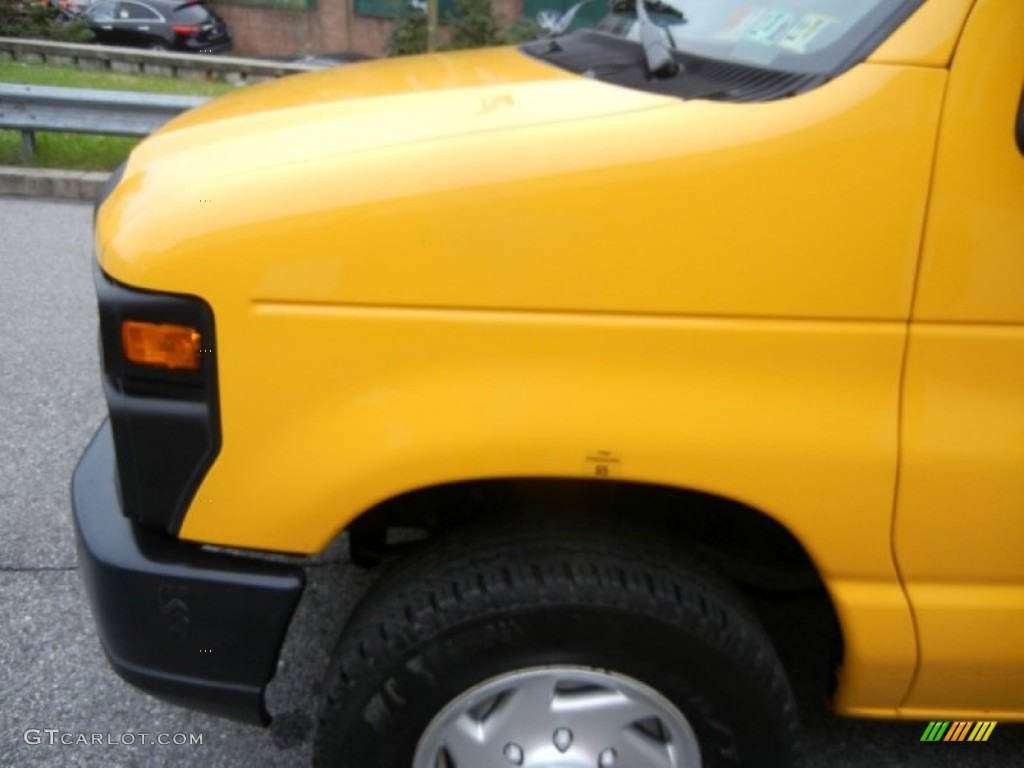2009 E Series Van E250 Super Duty XL Commercial - School Bus Yellow / Medium Flint photo #45