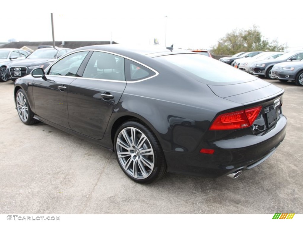 Oolong Gray Metallic 2013 Audi A7 3.0T quattro Prestige Exterior Photo #74025520