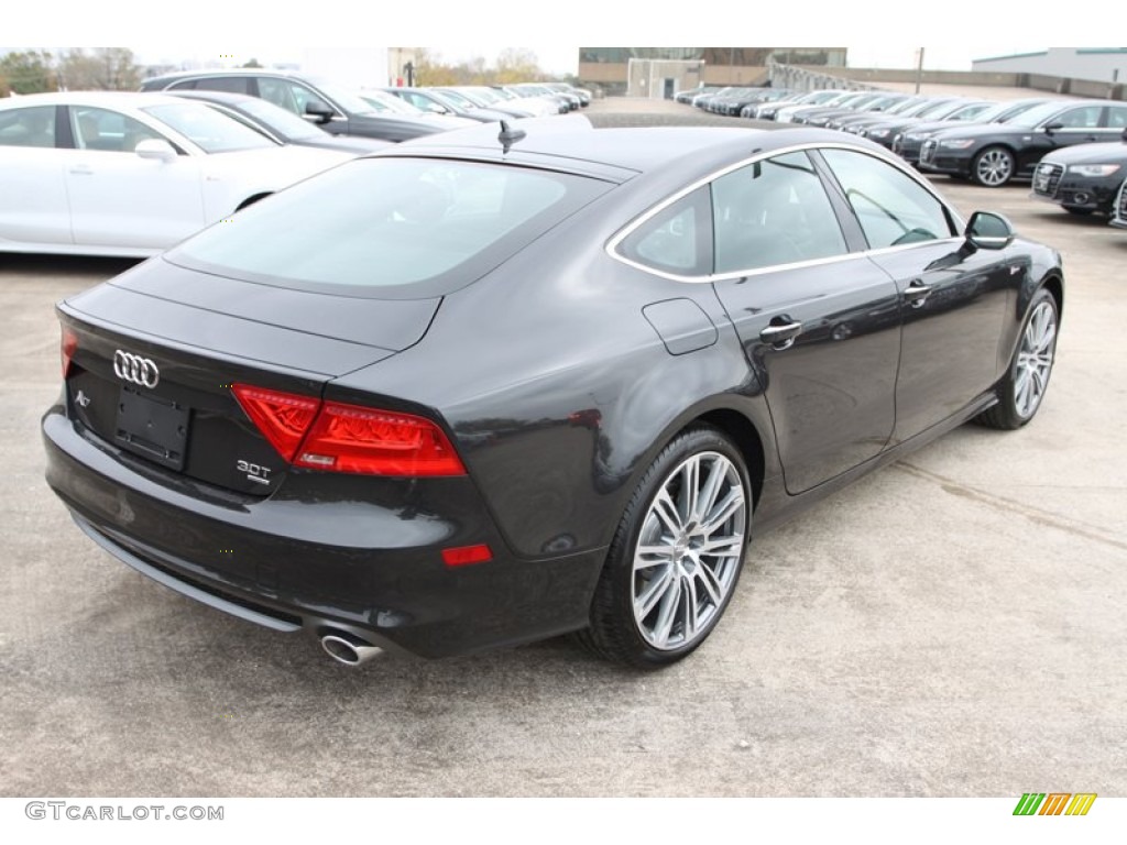 Oolong Gray Metallic 2013 Audi A7 3.0T quattro Prestige Exterior Photo #74025564