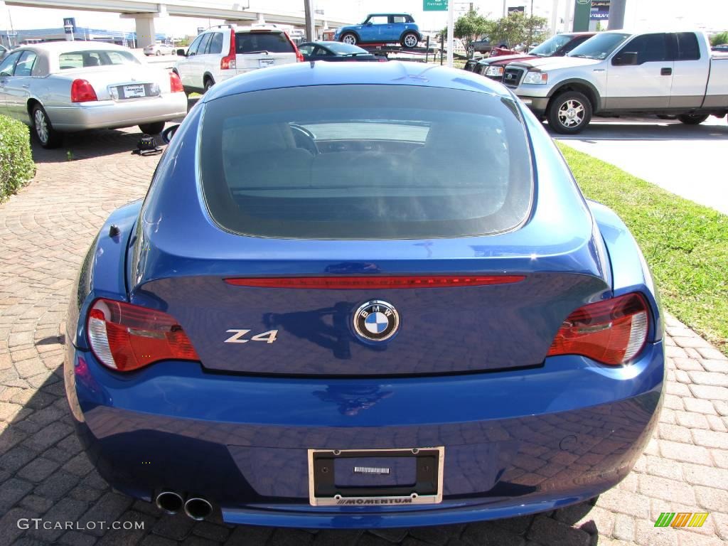 2007 Z4 3.0si Coupe - Montego Blue Metallic / Beige photo #12