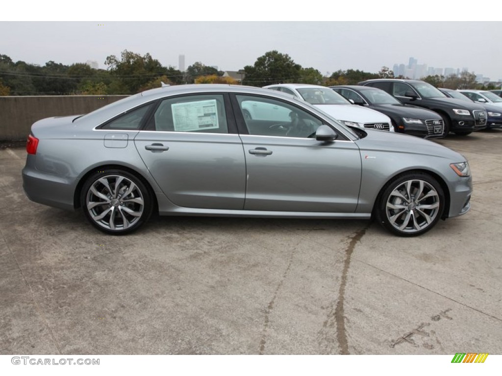 Quartz Gray Metallic 2013 Audi A6 3.0T quattro Sedan Exterior Photo #74027088