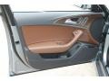 Nougat Brown Door Panel Photo for 2013 Audi A6 #74027102