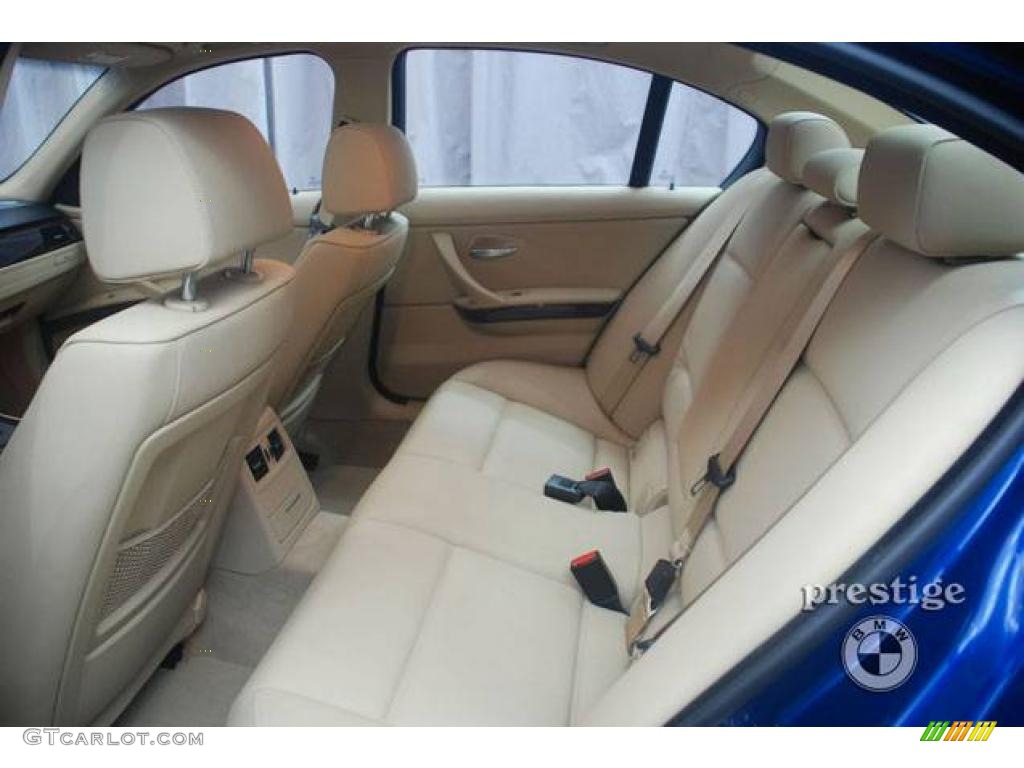 2009 3 Series 328xi Sedan - Montego Blue Metallic / Beige photo #12