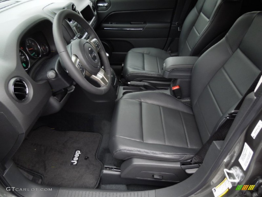 Dark Slate Gray Interior 2013 Jeep Patriot Limited Photo #74027400