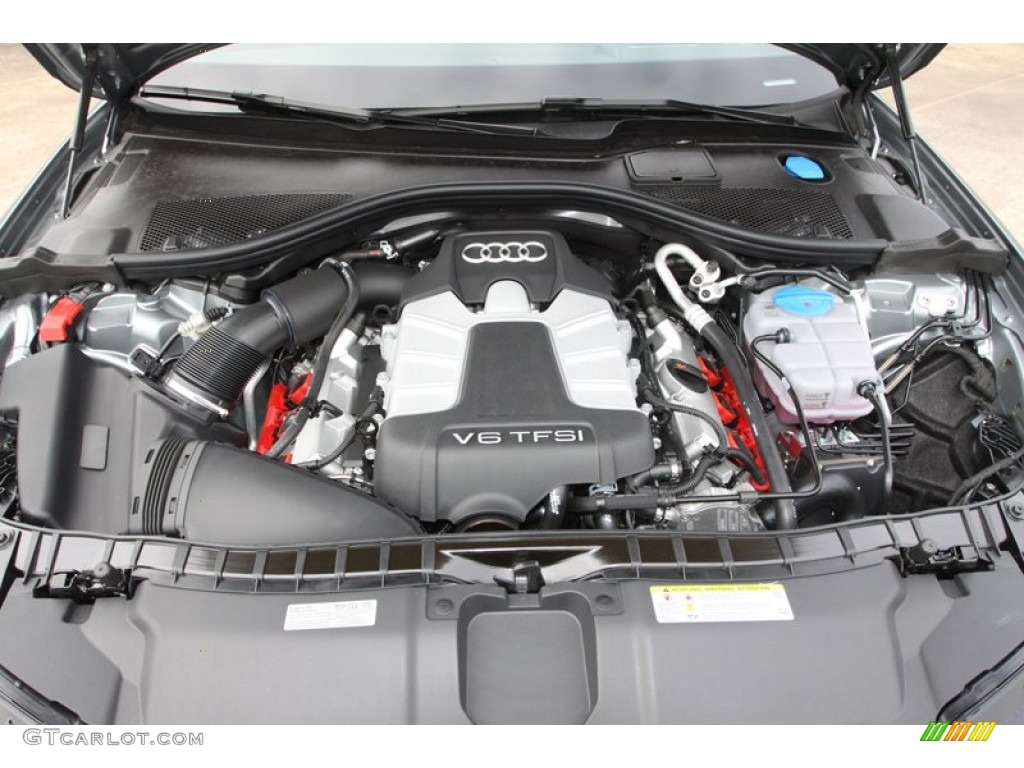 2013 Audi A6 3.0T quattro Sedan 3.0 Liter FSI Supercharged DOHC 24-Valve VVT V6 Engine Photo #74027402