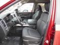  2013 1500 Laramie Crew Cab 4x4 Black Interior