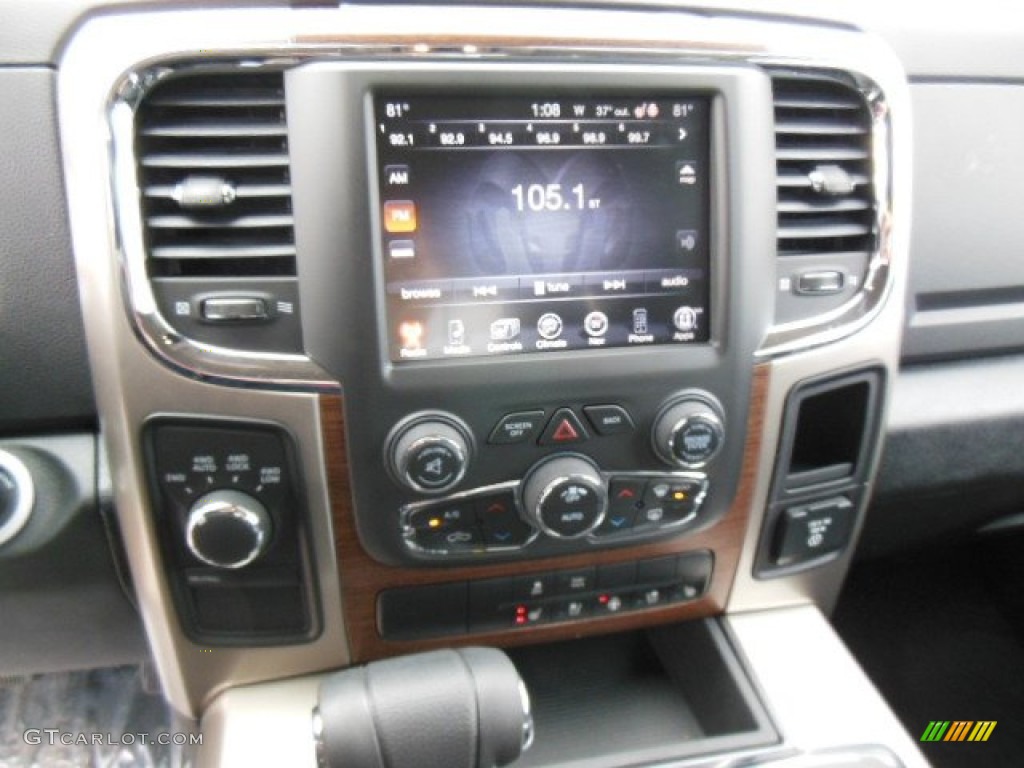 2013 Ram 1500 Laramie Crew Cab 4x4 Controls Photo #74028180