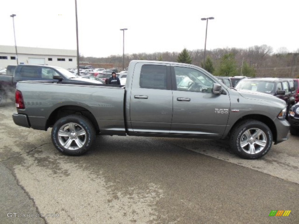 Mineral Gray Metallic 2013 Ram 1500 Sport Quad Cab 4x4 Exterior Photo #74028312