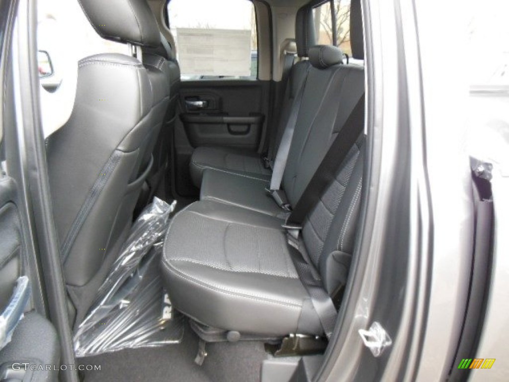 Black Interior 2013 Ram 1500 Sport Quad Cab 4x4 Photo #74028426