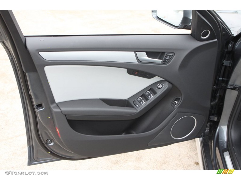 2013 Audi Allroad 2.0T quattro Avant Titanium Gray Door Panel Photo #74028581