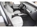 2013 Audi Allroad Titanium Gray Interior Front Seat Photo