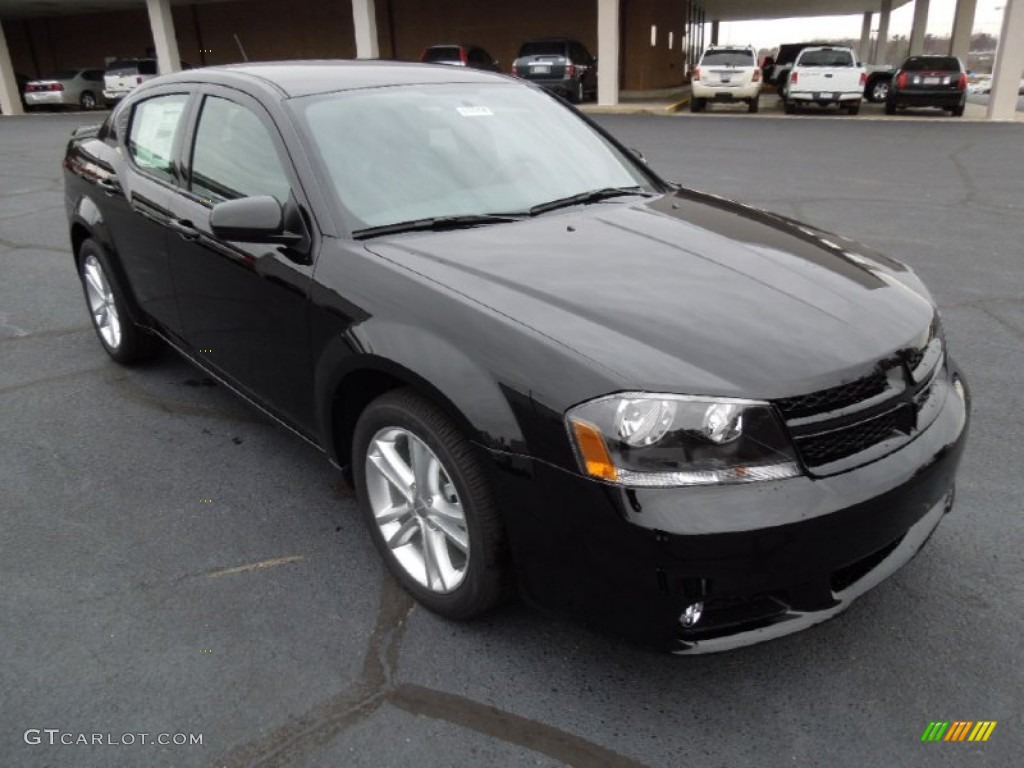 Black 2013 Dodge Avenger SXT Exterior Photo #74029078