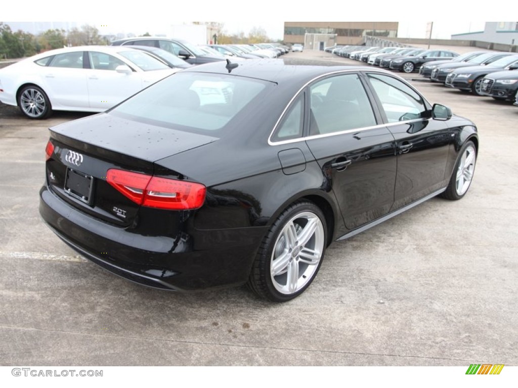 2013 A4 2.0T quattro Sedan - Brilliant Black / Black photo #8