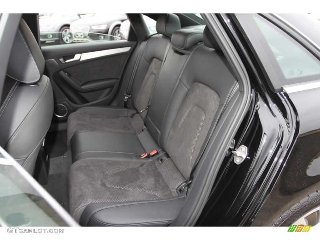 2013 Audi A4 2.0T quattro Sedan Rear Seat Photo #74029227
