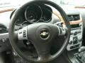 Ebony 2009 Chevrolet Malibu LT Sedan Steering Wheel