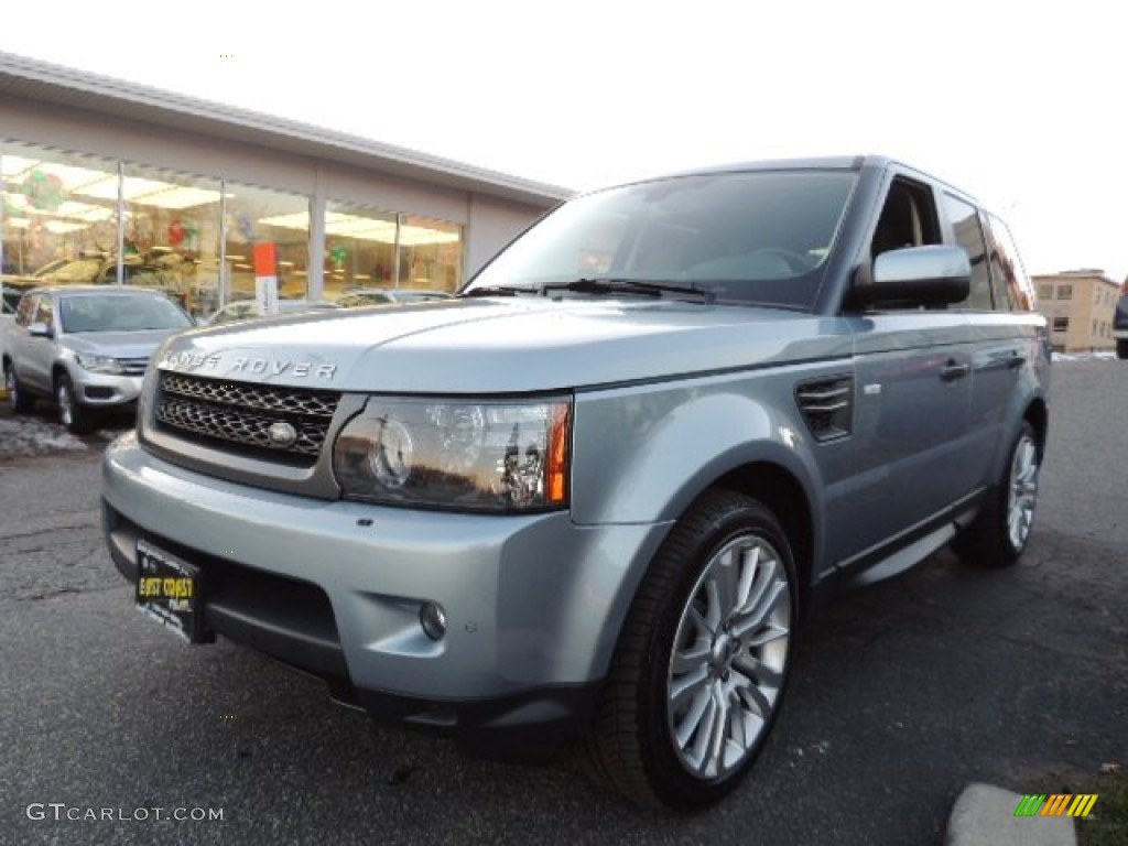 2011 Range Rover Sport HSE LUX - Izmir Blue Metallic / Ebony/Lunar photo #3