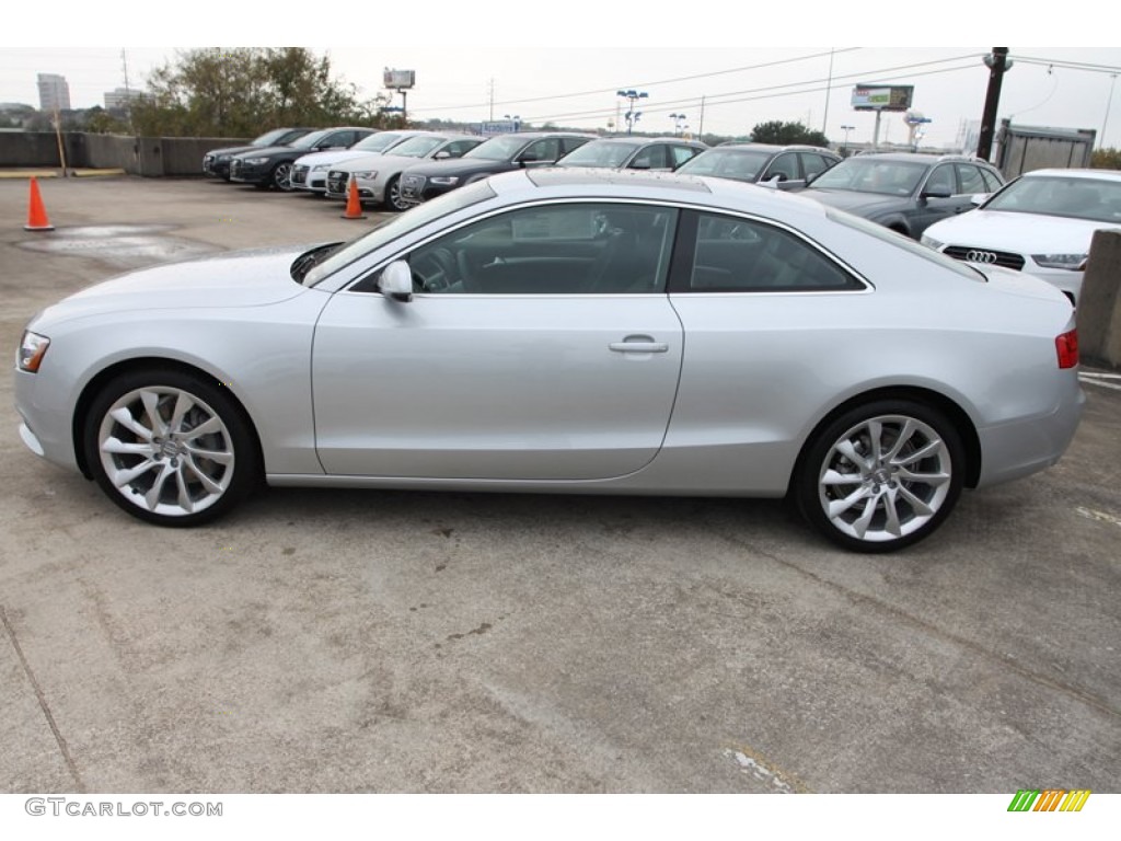 Ice Silver Metallic 2013 Audi A5 2.0T quattro Coupe Exterior Photo #74031395