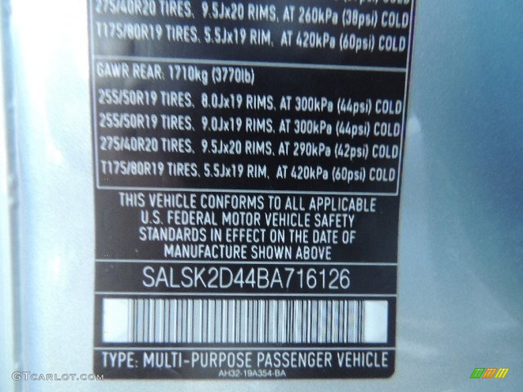 2011 Range Rover Sport HSE LUX - Izmir Blue Metallic / Ebony/Lunar photo #14