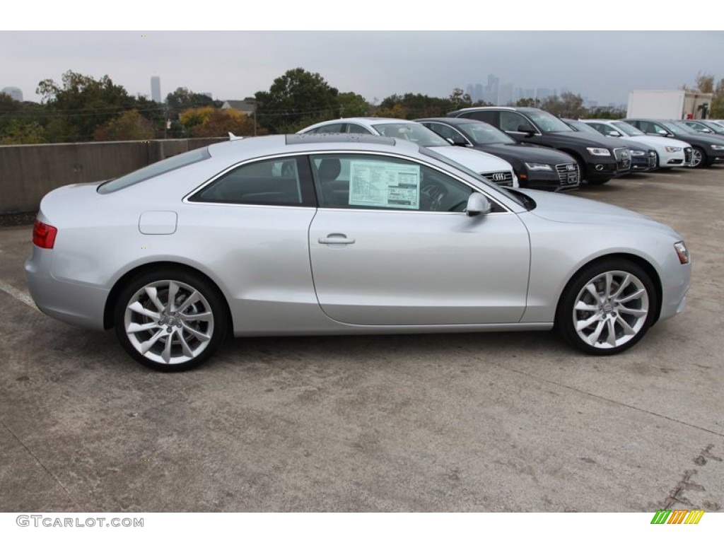 Ice Silver Metallic 2013 Audi A5 2.0T quattro Coupe Exterior Photo #74031479