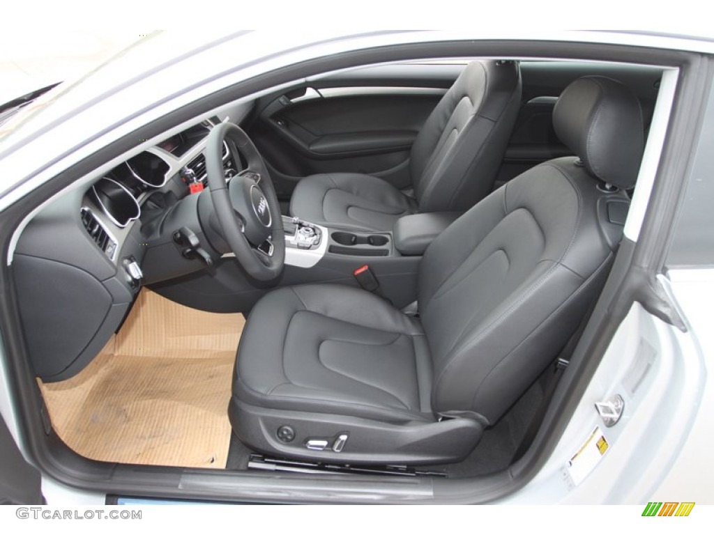 Black Interior 2013 Audi A5 2.0T quattro Coupe Photo #74031546