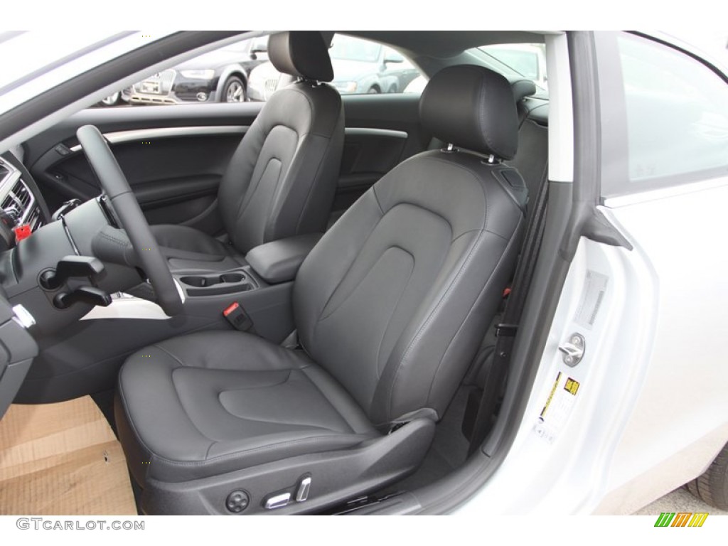 Black Interior 2013 Audi A5 2.0T quattro Coupe Photo #74031566