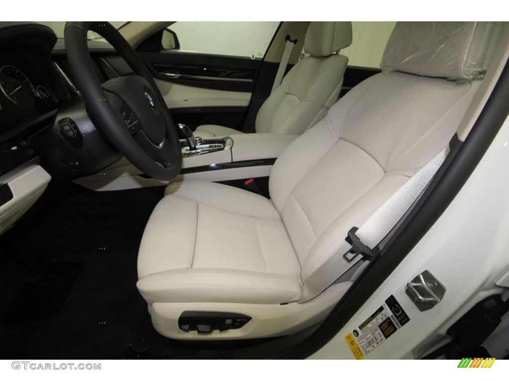 2013 7 Series 740Li Sedan - Alpine White / Ivory White/Black photo #3