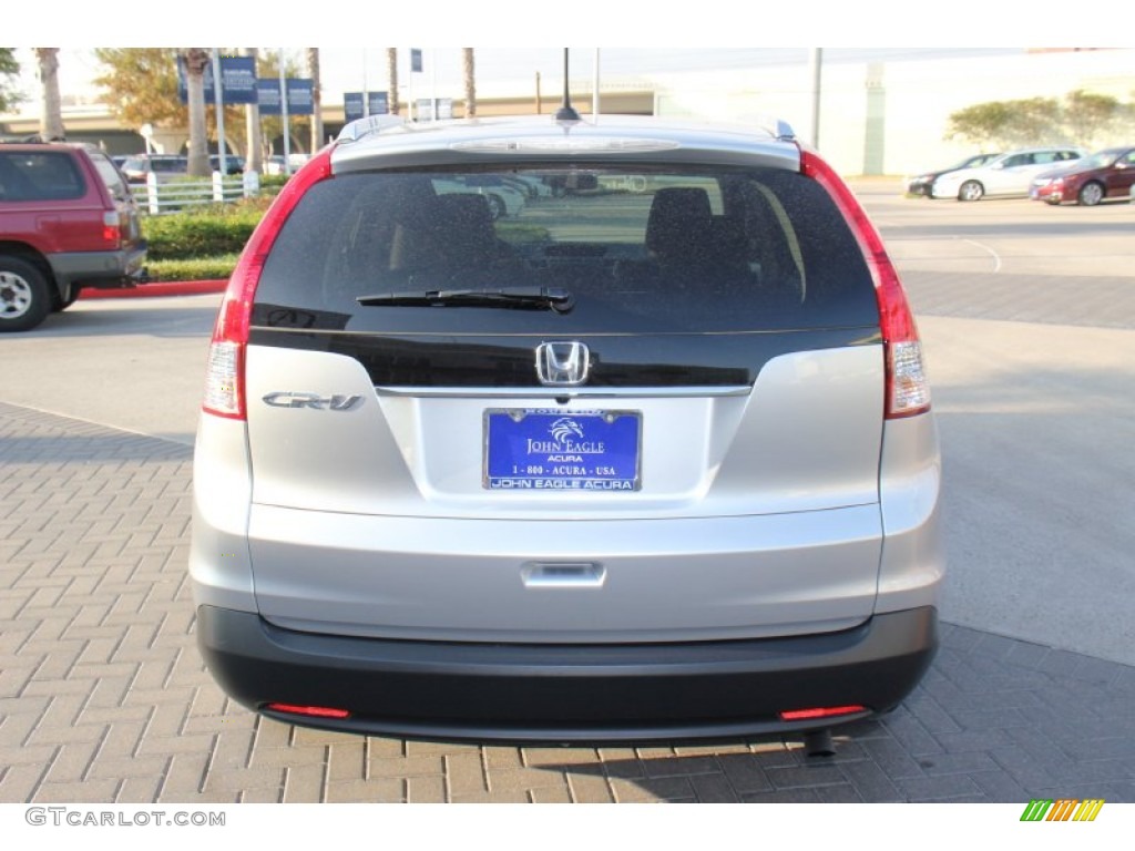 2012 CR-V EX-L - Alabaster Silver Metallic / Gray photo #4