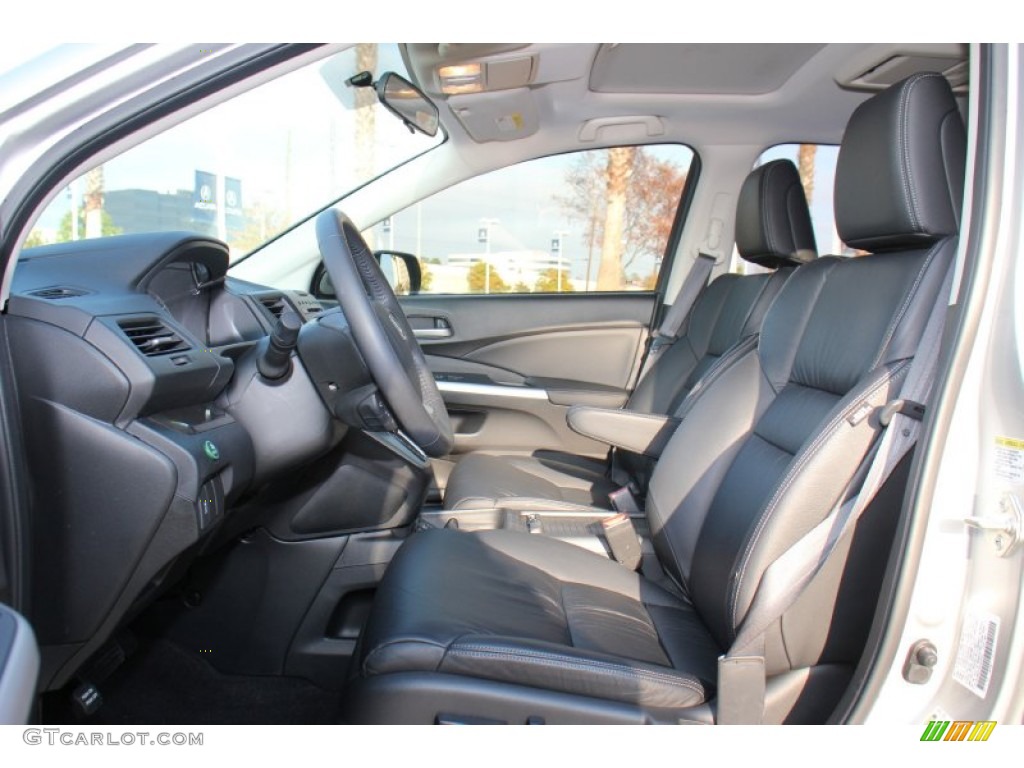 2012 CR-V EX-L - Alabaster Silver Metallic / Gray photo #10