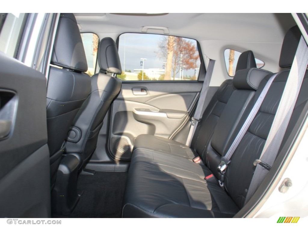 2012 CR-V EX-L - Alabaster Silver Metallic / Gray photo #12