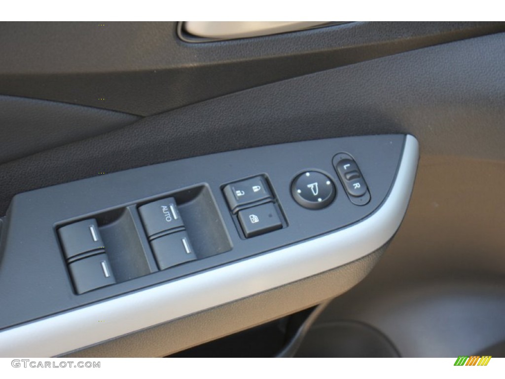 2012 CR-V EX-L - Alabaster Silver Metallic / Gray photo #13