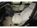 2013 BMW 6 Series Ivory White Interior Front Seat Photo