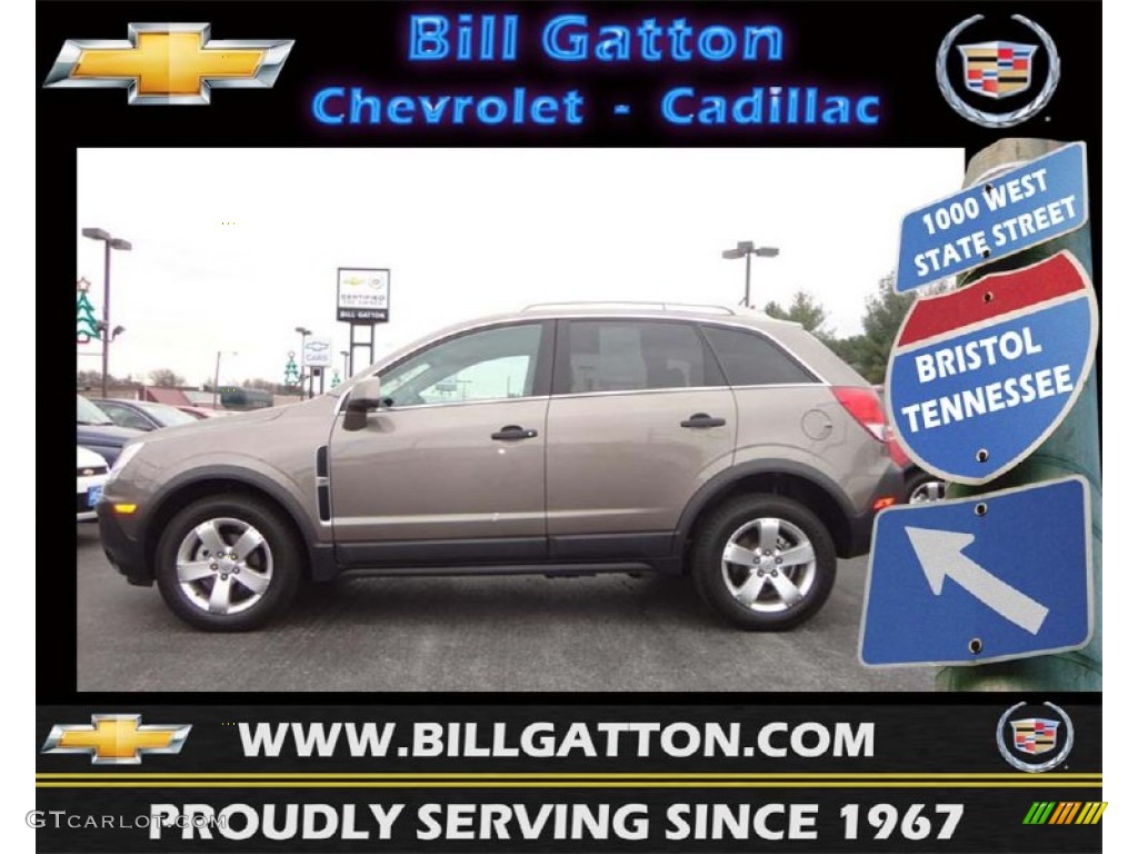 2012 Captiva Sport LS - Mocha Steel Metallic / Black photo #1