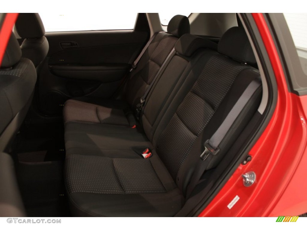 2012 Elantra GLS Touring - Chilipepper Red / Black photo #12