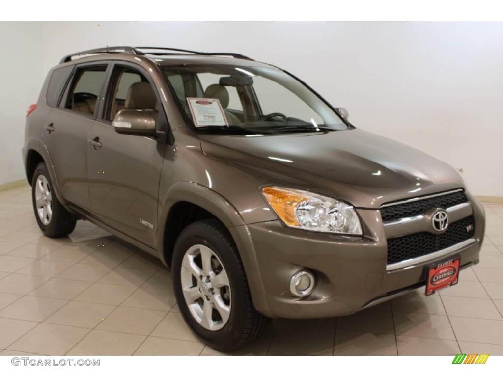 2010 RAV4 Limited V6 4WD - Pyrite Metallic / Sand Beige photo #1