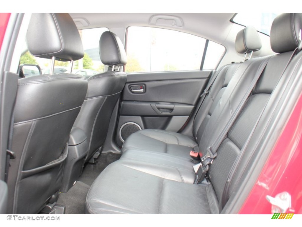 2006 Mazda MAZDA3 s Sedan Rear Seat Photo #74034351