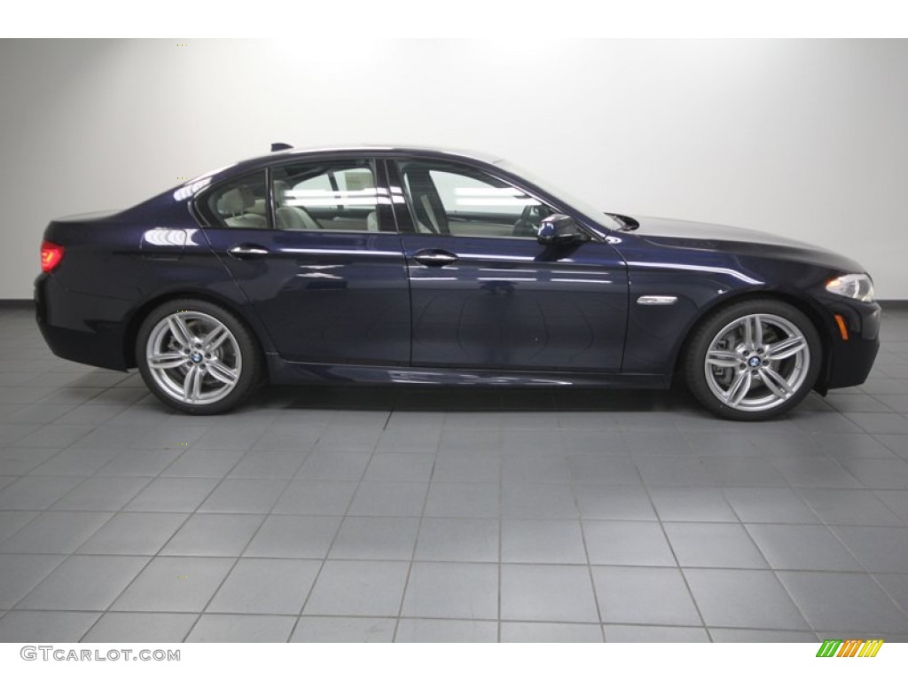 Imperial Blue Metallic 2013 BMW 5 Series 535i Sedan Exterior Photo #74034729