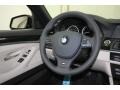 Oyster/Black Steering Wheel Photo for 2013 BMW 5 Series #74035034