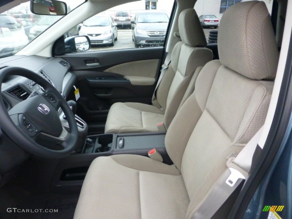 Beige Interior 2013 Honda CR-V EX AWD Photo #74035068