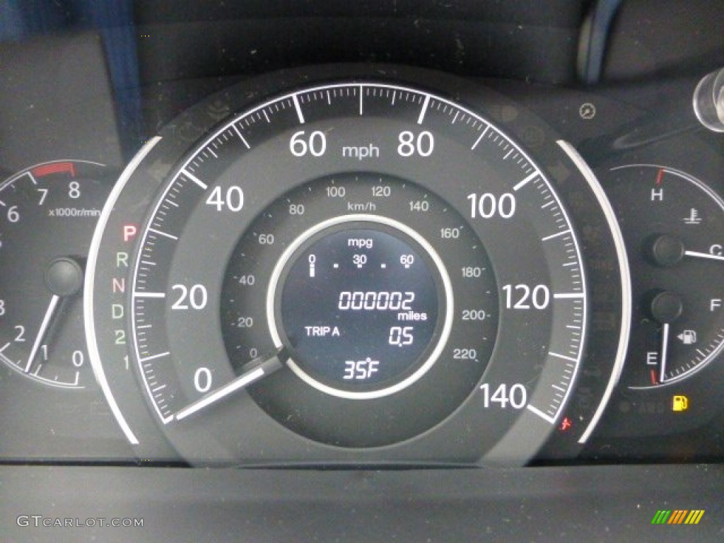 2013 Honda CR-V EX AWD Gauges Photo #74035176
