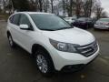 2013 White Diamond Pearl Honda CR-V EX AWD  photo #6