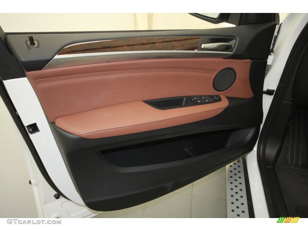 2013 BMW X5 xDrive 35i Premium Black Door Panel Photo #74035530