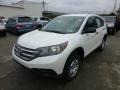 2013 White Diamond Pearl Honda CR-V LX AWD  photo #8