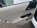 Ivory 2013 Honda Accord Touring Sedan Door Panel