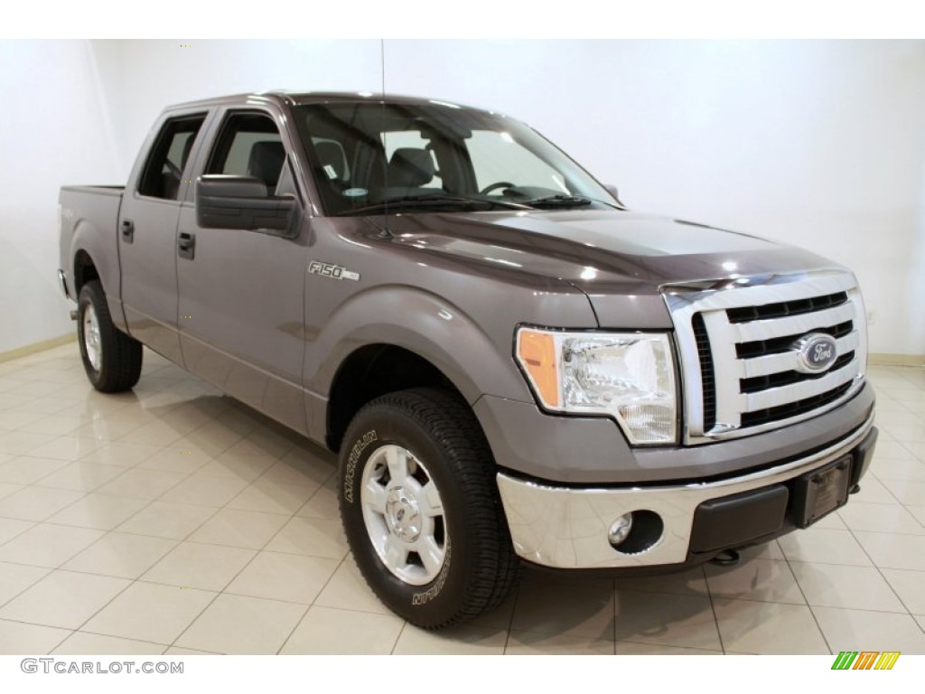 Sterling Grey Metallic 2011 Ford F150 XLT SuperCrew 4x4 Exterior Photo #74036503