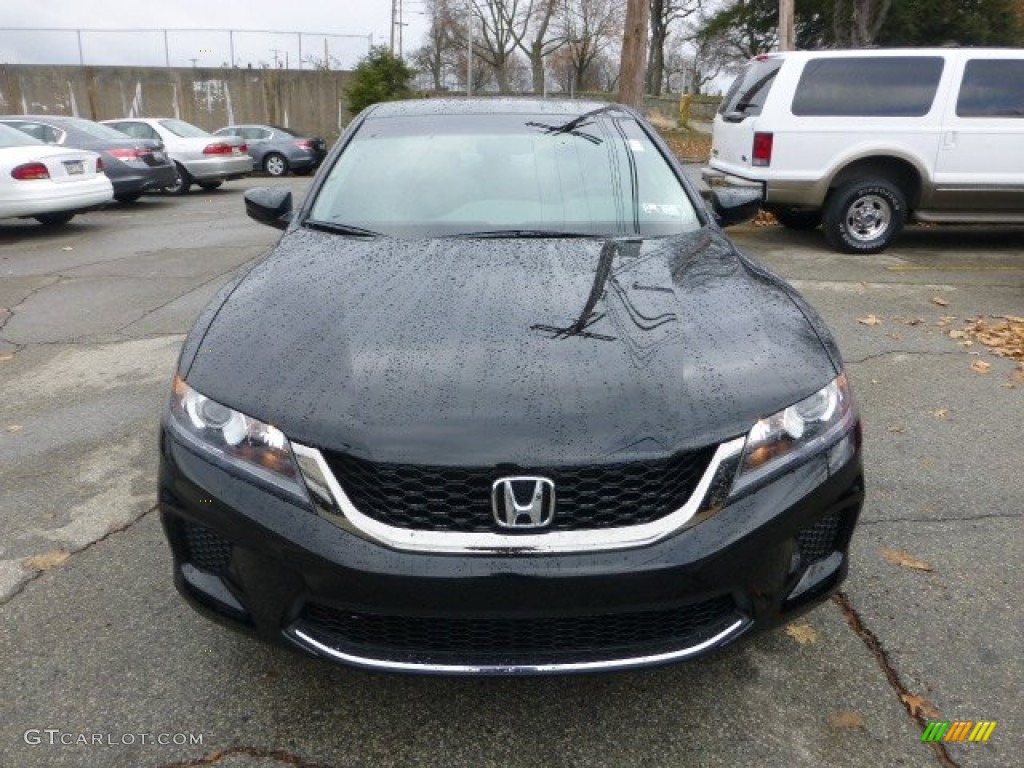2013 Accord LX-S Coupe - Crystal Black Pearl / Black photo #7